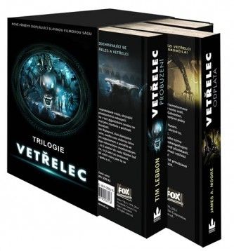 Vetřelec - BOX 3 knihy (Probuzení, Odplata, Peklo) - trilogie, dějově úzce provázané s kultovní filmovou sci-fi ságou o vetřelcích. 