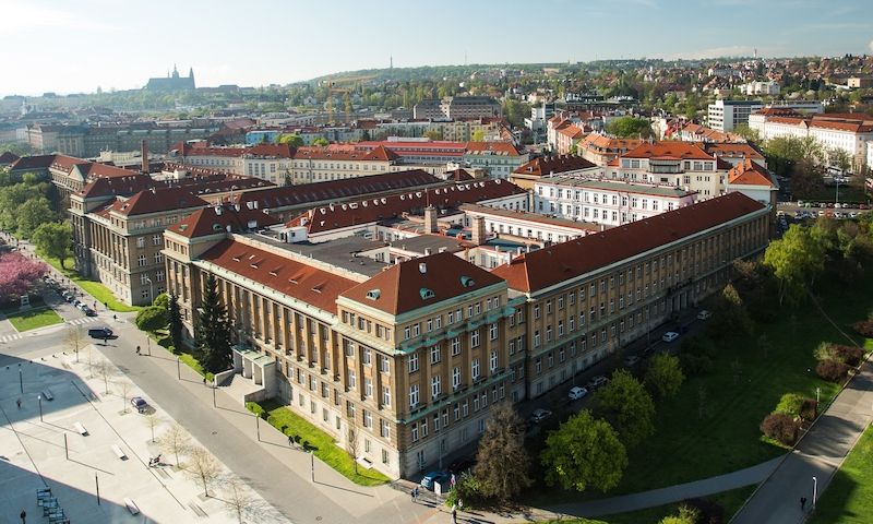 Budova VŠCHT v Praze