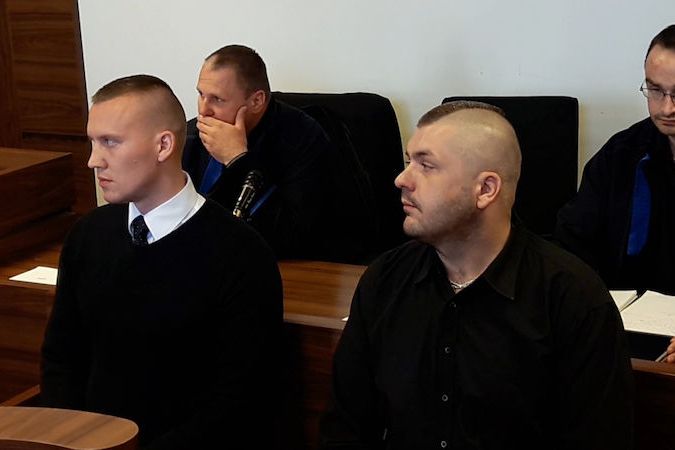 BEZ KOMENTÁŘE: Obžalovaní policisté Lukaš Oubrecht a Jan Tichý