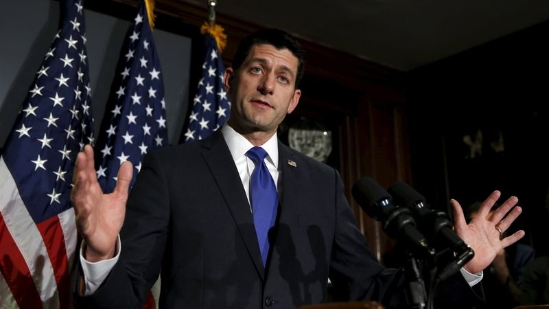 Šéf Sněmovny reprezentantů amerického Kongresu Paul Ryan