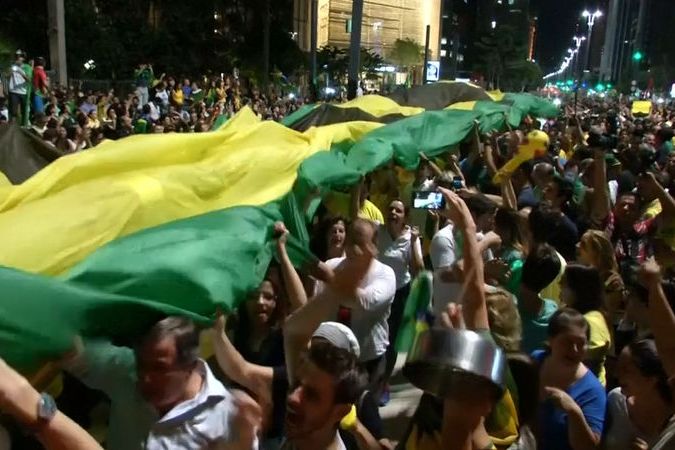 BEZ KOMENTÁŘE: Protesty proti jmenování brazilského exprezidenta premiérem