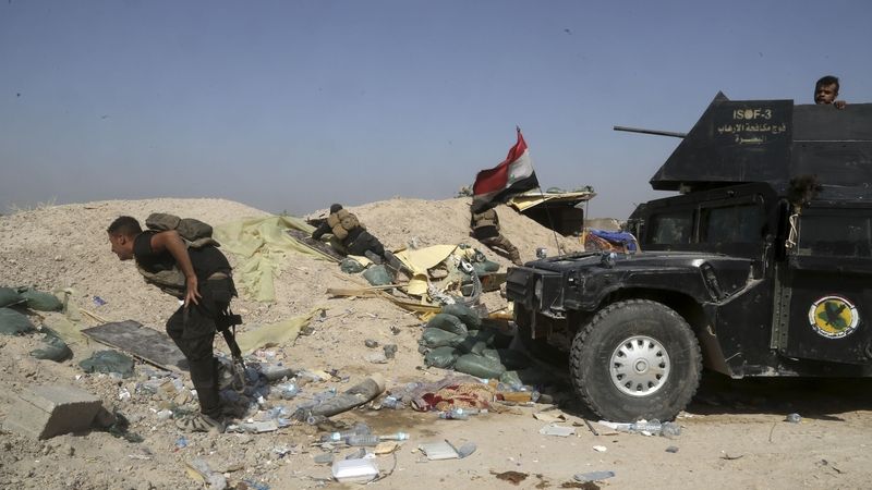 Irácké protiteroristické síly bojují v Nuaimíje jižně od Fallúdži 