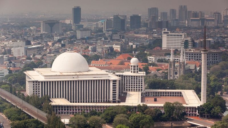 Mešita Istiklál v indonéské Jakartě