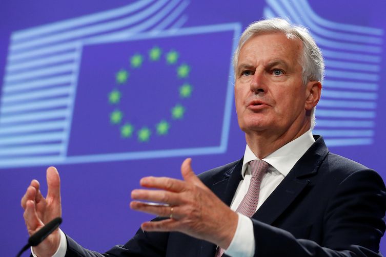 Vyjednavač EU s Velkou Británií Michel Barnier