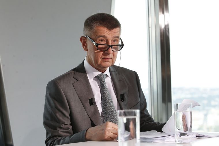 Vicepremiér a ministr financí Andrej Babiš