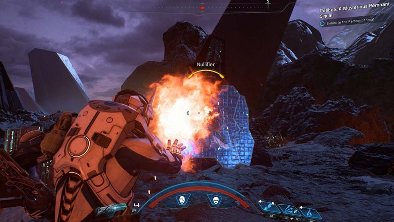 Ukázka ze hry Mass Effect: Andromeda