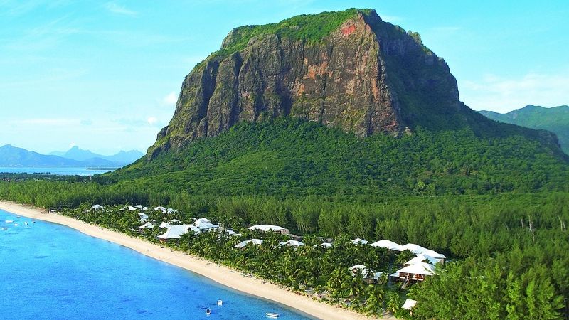 Symbolem ostrova Mauritius je masiv Le Morne.