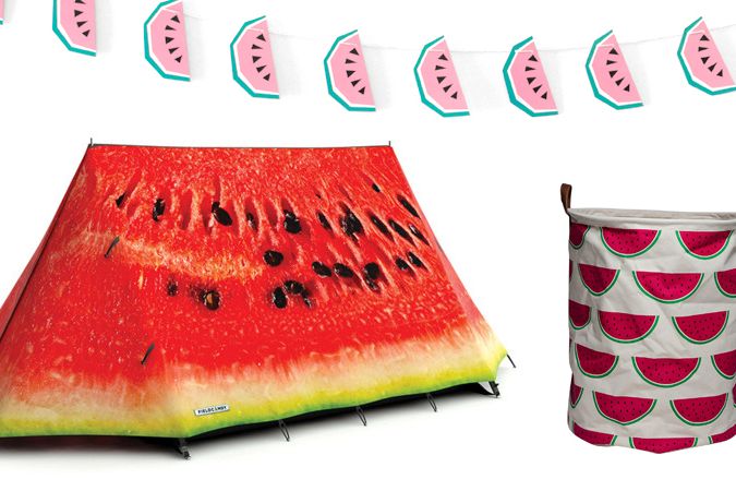 Letní kousky s motivem melounů vykouzlí letní atmosféru.