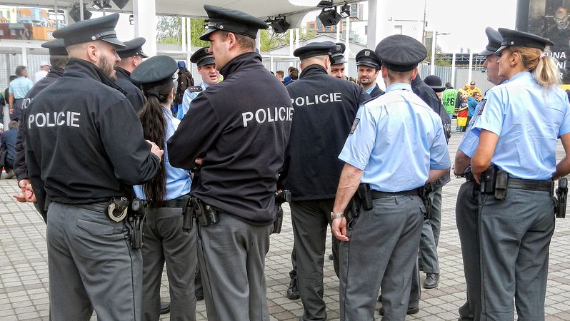 Žena v Hradci pokousala tři policisty, jeden málem přišel o malíček