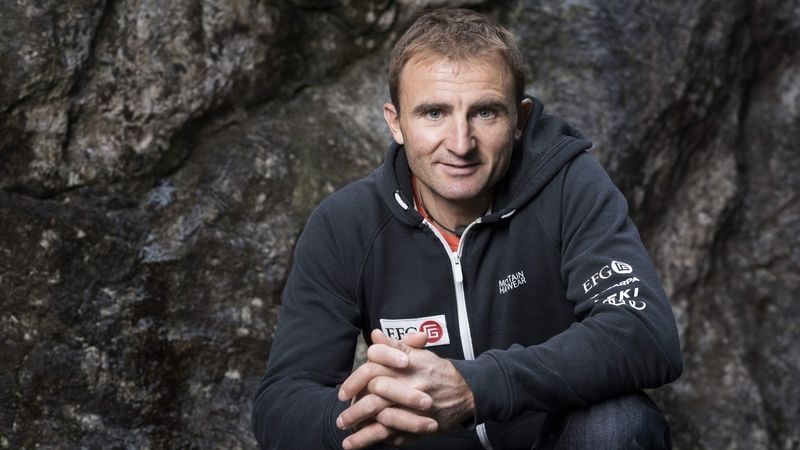 Švýcarský horolezec Ueli Steck