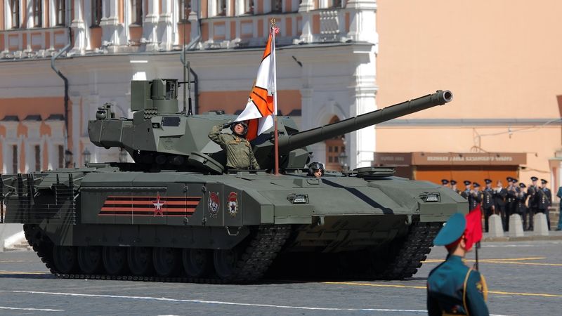 Rusové nasadili na Ukrajině nejnovější tanky T-14 Armata