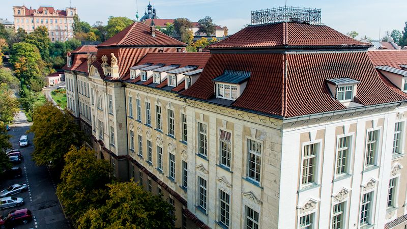 Budova Přírodovědecké fakulty Univerzity Karlovy. Ilustrační foto