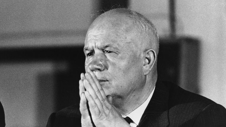 Bývalý sovětský vůdce Nikita Chruščov