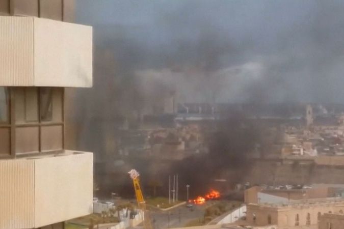 BEZ KOMENTÁŘE: Atentátníci zaútočili na luxusní hotel v Tripolisu
