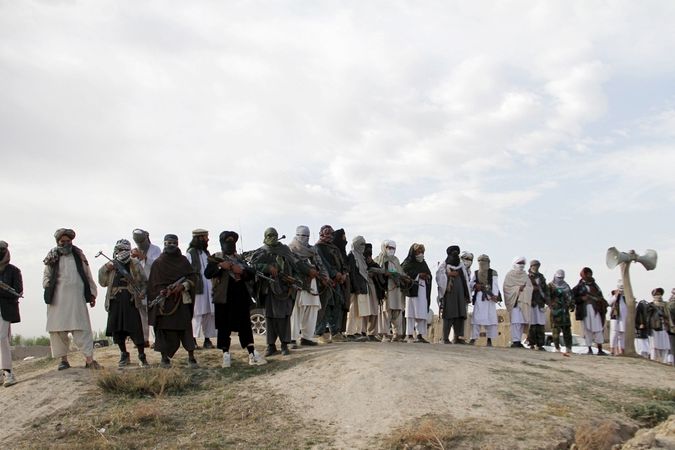 Tálibové v provincii Ghazní 