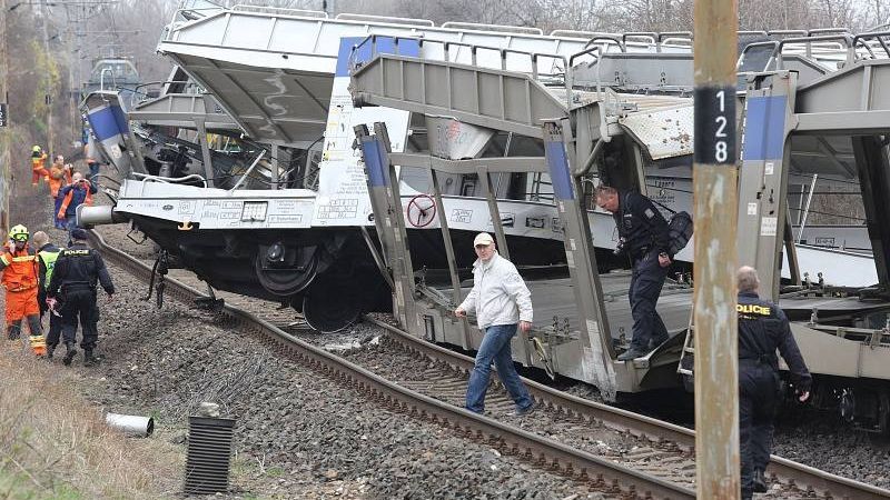 Srážka dvou vlaků na Litoměřicku