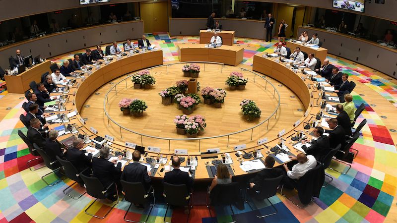 Zasedání Evropské rady v Bruselu