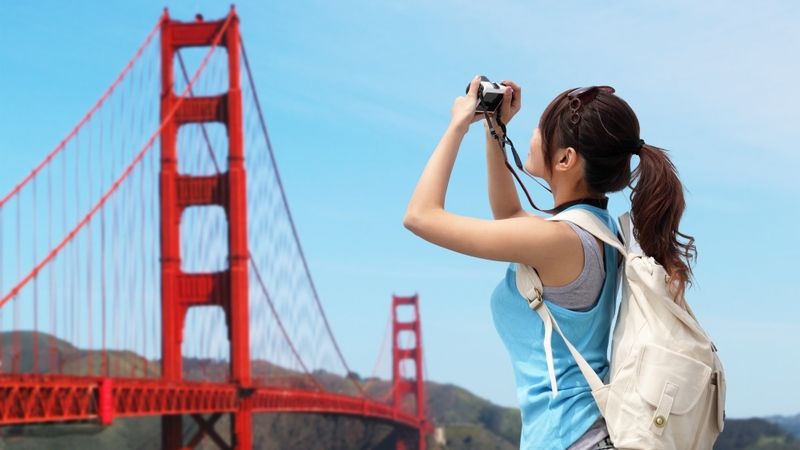 Nejfotogeničtější most na světě leží v San Franciscu v úžině Golden Gate. 
