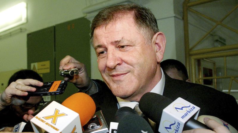 Bývalý slovenský premiér Vladimír Mečiar na archivním snímku