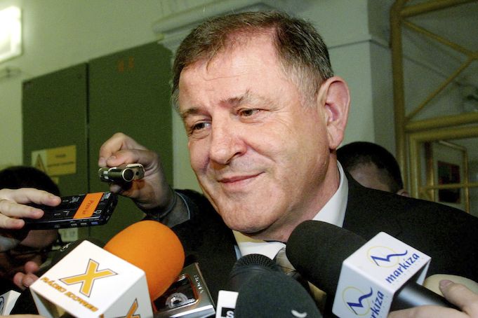 Bývalý slovenský premiér Vladimír Mečiar na archivním snímku