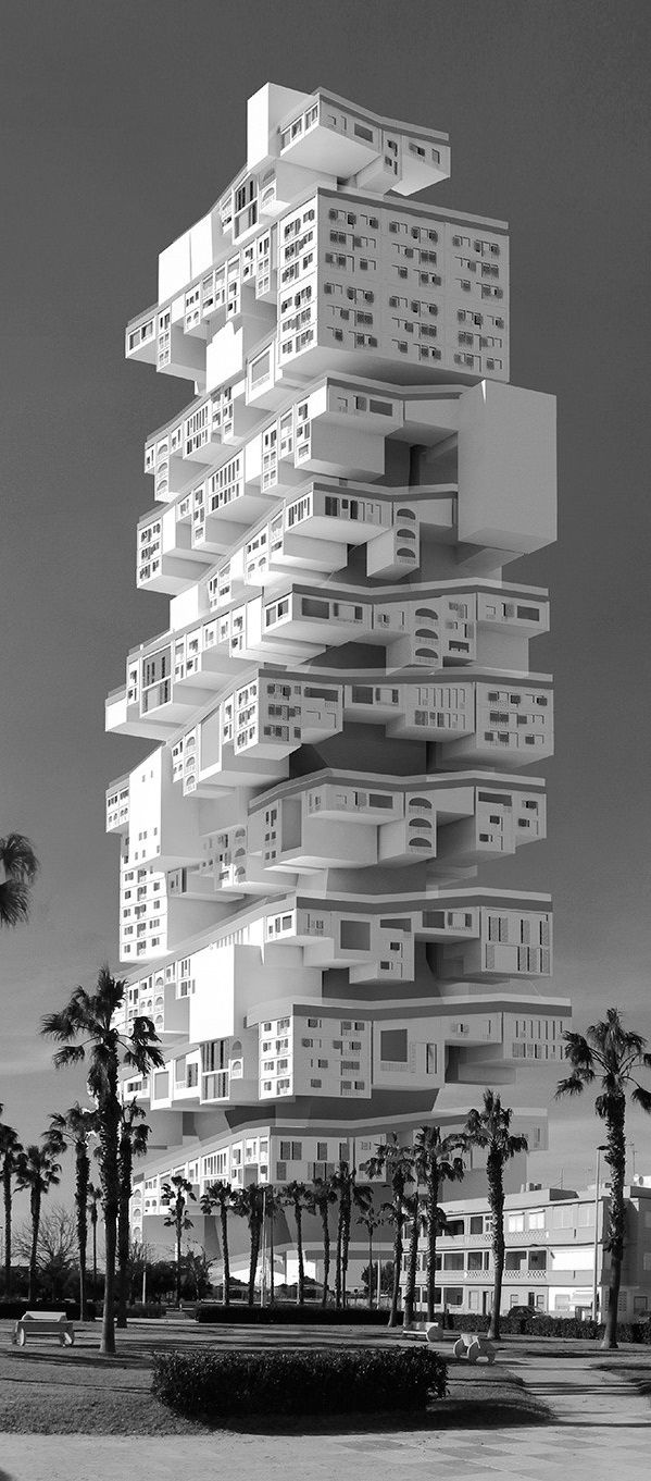 Španělský architekt Javier López-Menchero Ortiz de Salazar se svým návrhem Espiral3500 získal třetí místo v soutěži.