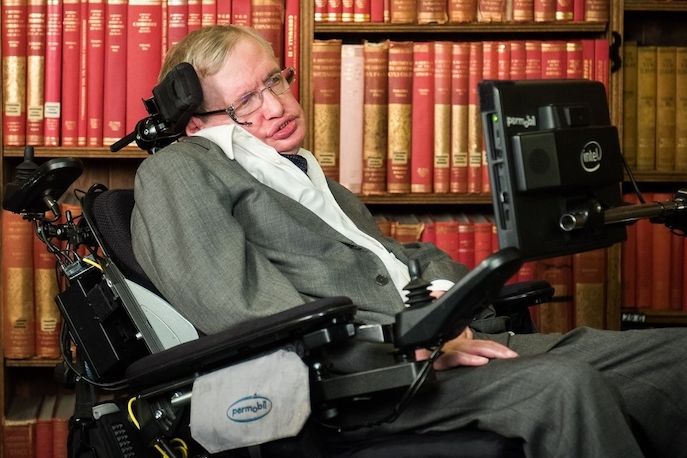 Britský astrofyzik Stephen Hawking