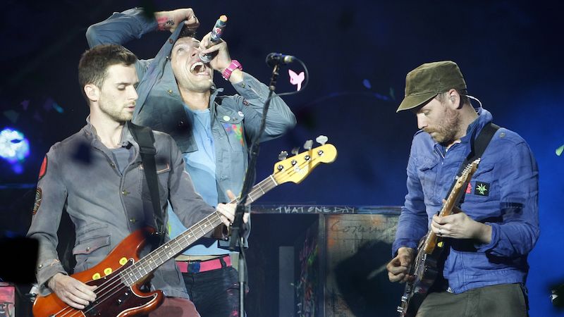 Britská skupina Coldplay