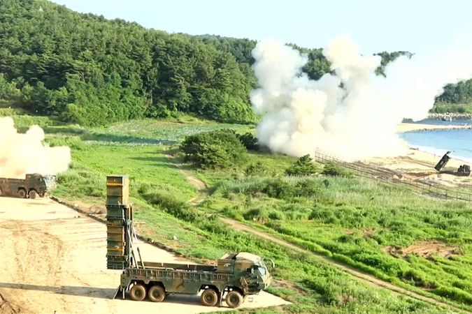 Raketové cvičení Jižní Koreje a USA 