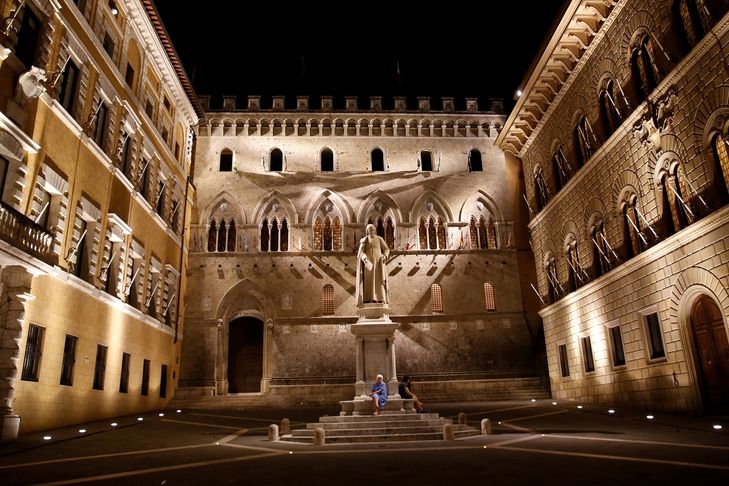 Nejstarší banka světa a třetí největší italská banka Monte dei Paschi di Siena 