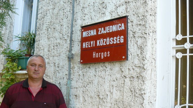 Starosta srbské obce Horgoš (Chorgoš) István Bacskulin