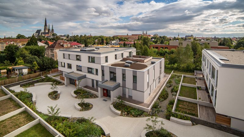 Rezidence Na Dlouhé v Olomouci je nejlepším rezidenčním objektem v soutěži Best of Realty - Nejlepší z realit.