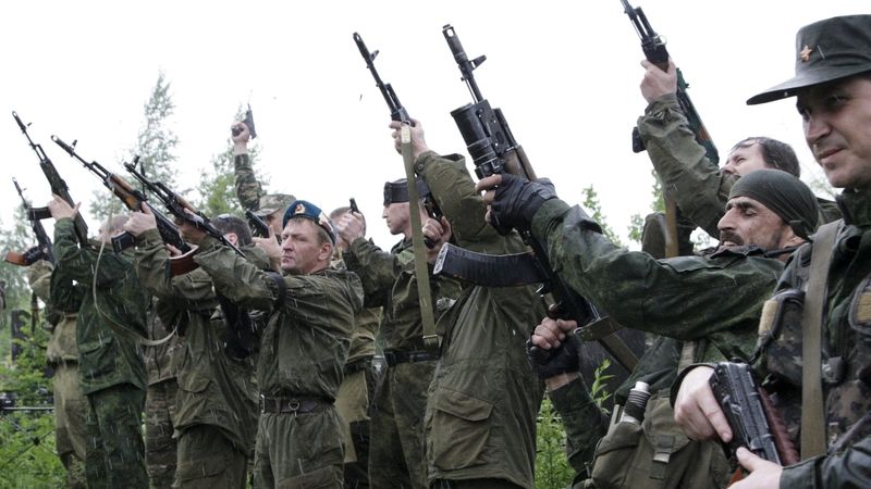 Povstalci na východě Ukrajiny. Archivní snímek