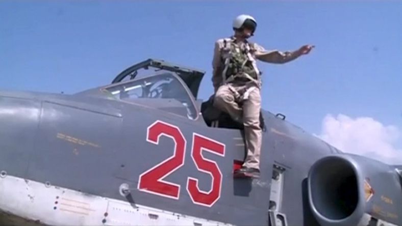 Ruský pilot v Sýrii