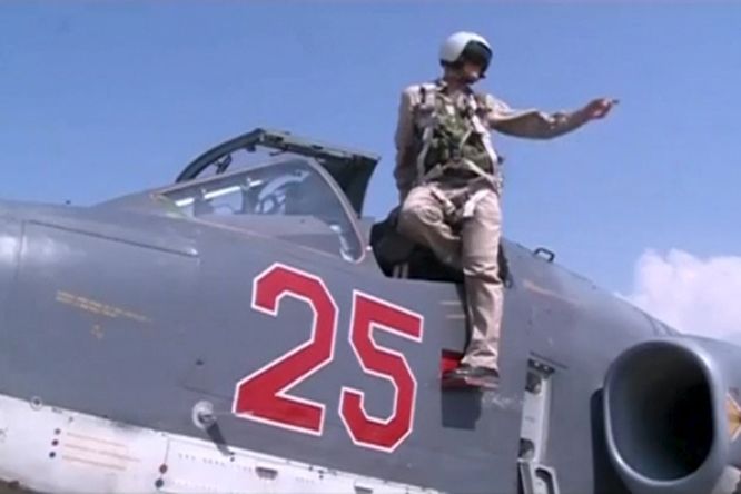 Ruský pilot v Sýrii