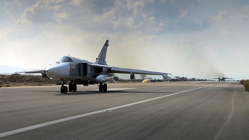 Suchoj Su-24M před startem