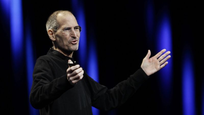 Zakladatel firmy Apple Steve Jobs.