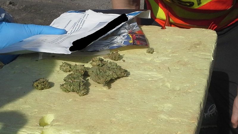 Dopis obsahoval šestnáct gramů marihuany