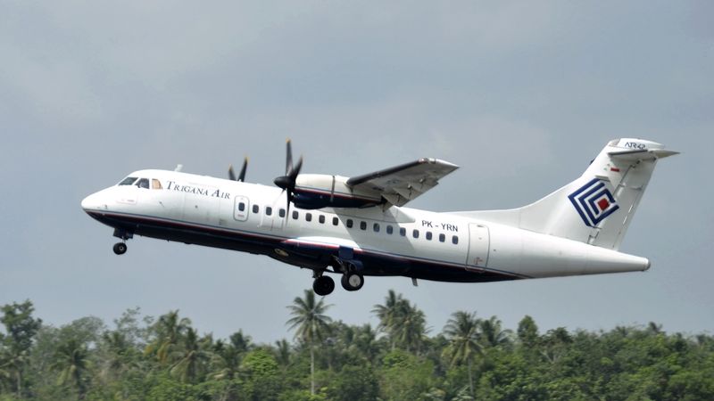 ATR 42 společnosti Trigana Air Service na archivním snímku 