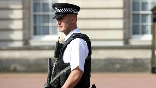 Britský policista. Ilustrační foto