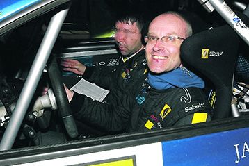 Michal Kravec jezdí rallye.