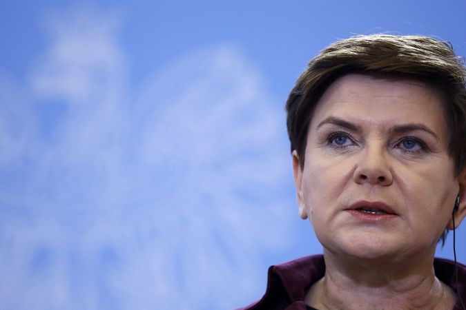 Polská premiérka Beata Szydlová 