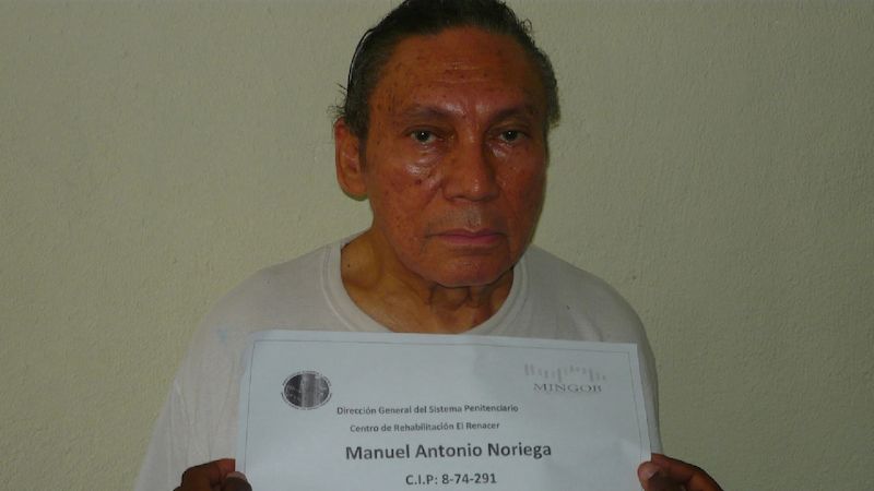 Manuel Noriega byl odsouzen za obchod s drogami.