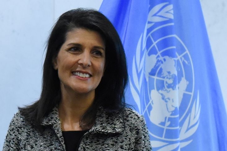 Stálá americká zástupkyně v OSN Nikki Haleyová