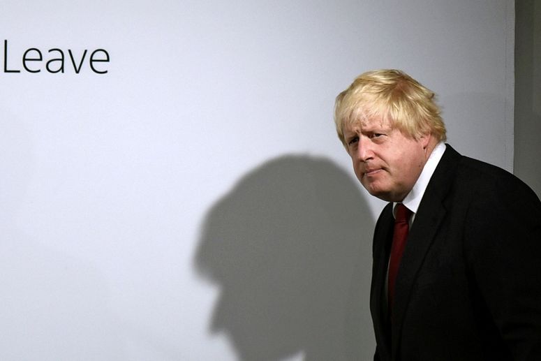 Někdejší londýnský starosta a jedna z hlavních tváří kampaně za brexit Boris Johnson 