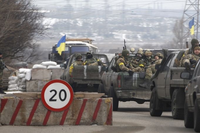 Ukrajinská armáda u Mariupole