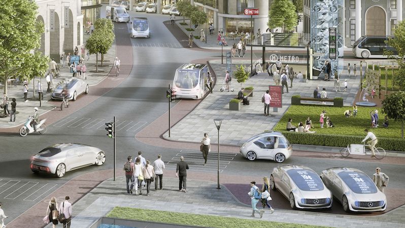 Mercedes a Bosch budou vyvíjet autonomní taxíky