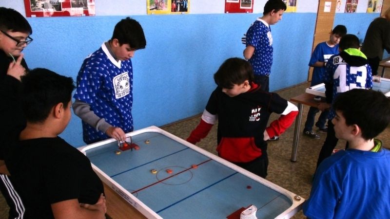 Liga škol – billiard-hockey šprtec