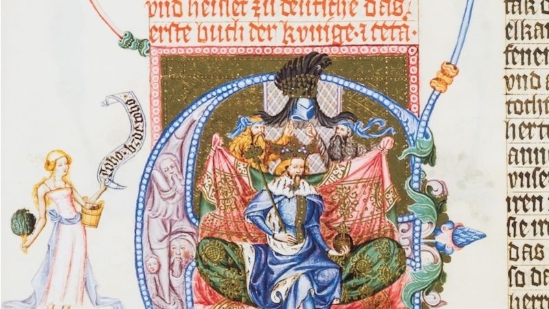 Bible Václava IV. obsahuje nádherné iluminace