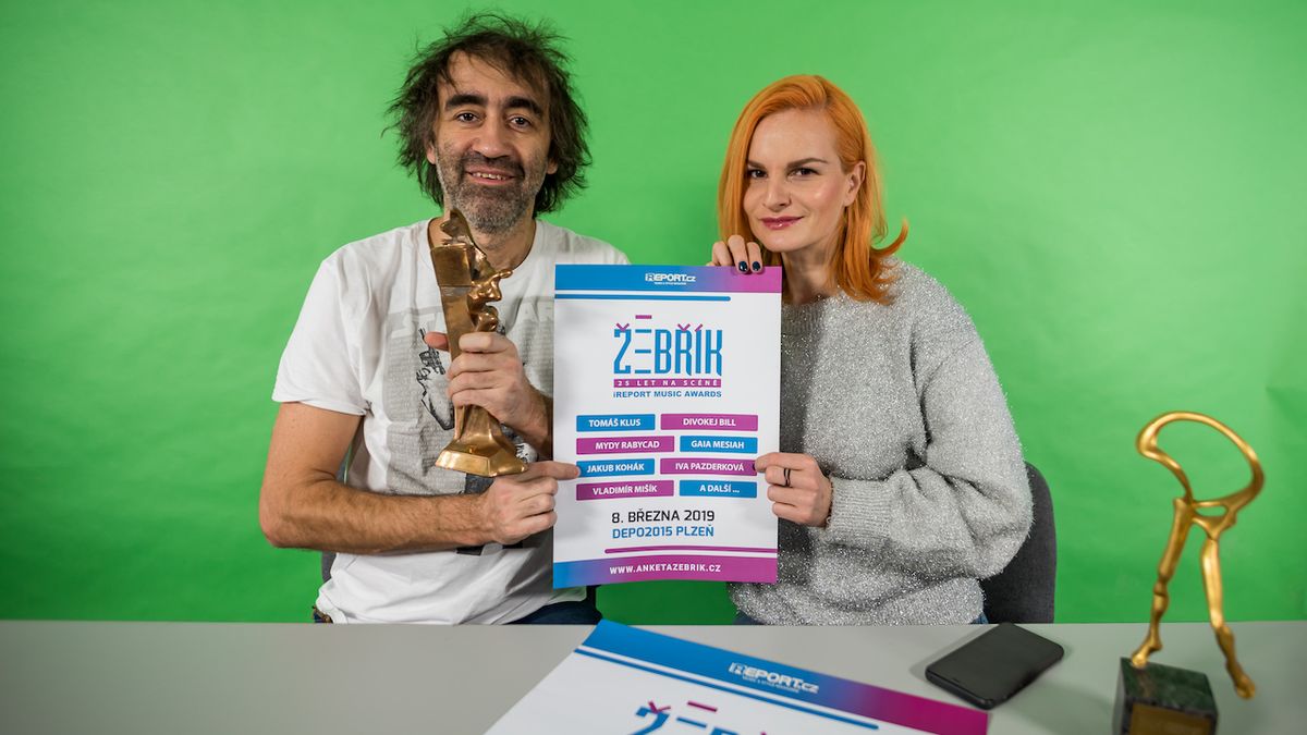 Moderátorská dvojice Jakub Kohák a Iva Pazderková