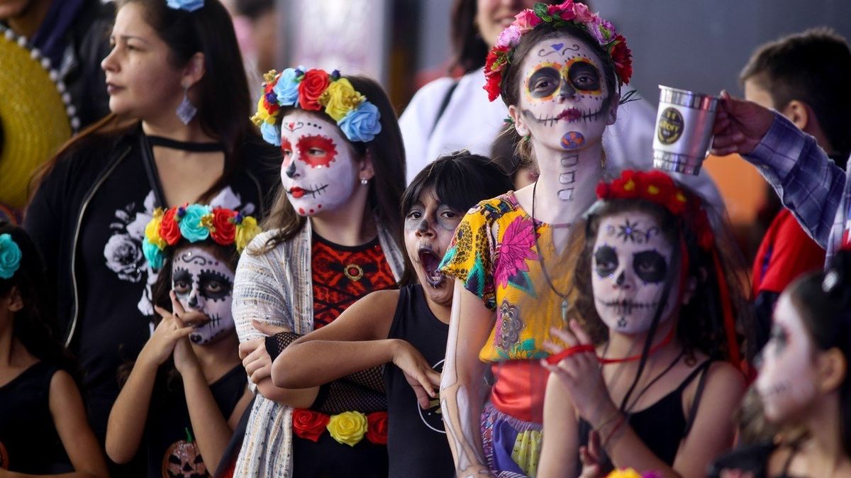 Oslavte s dětmi dušičky po mexicku neboli Día de muertos. Ilustrační foto
